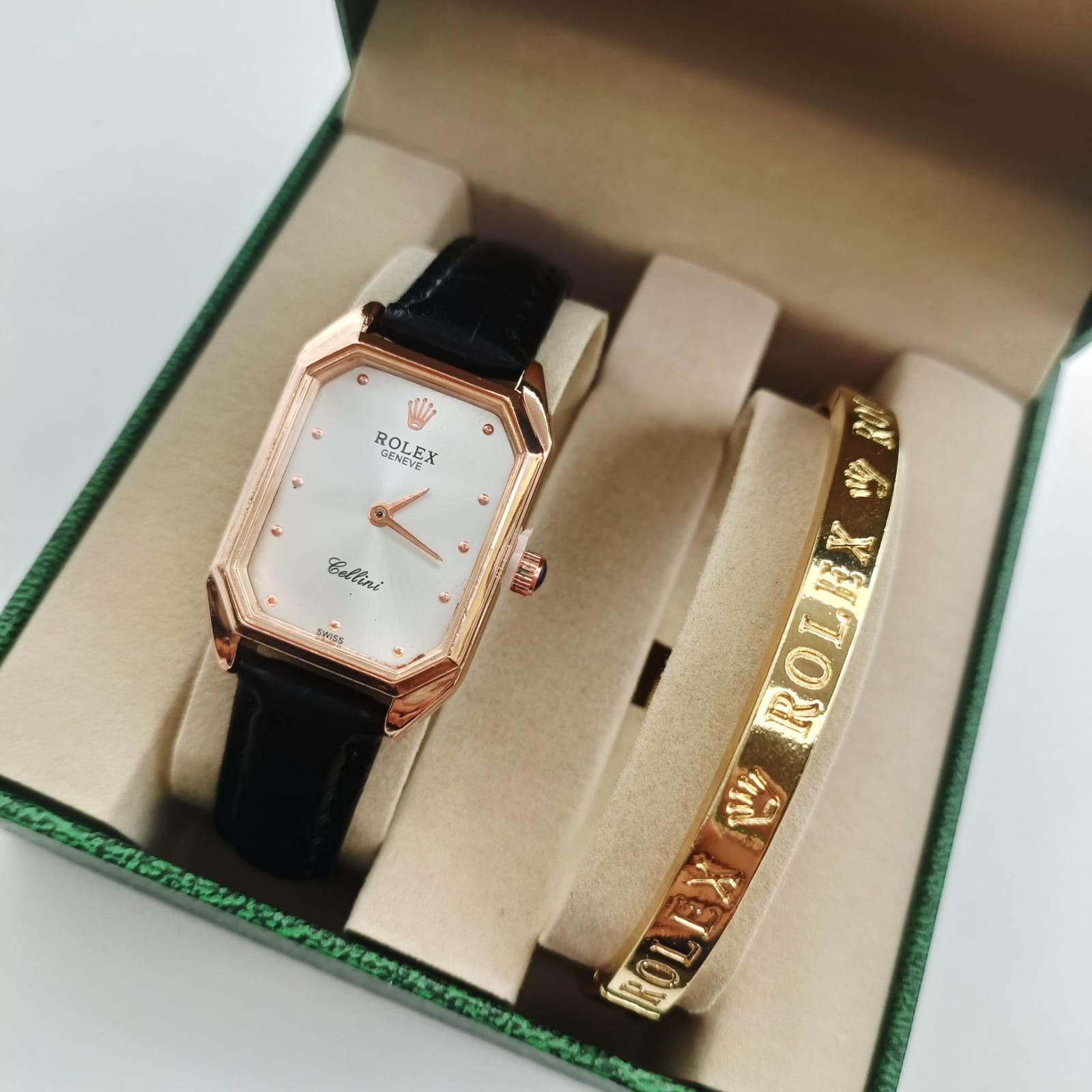 Rolex Watch and Bangle Set