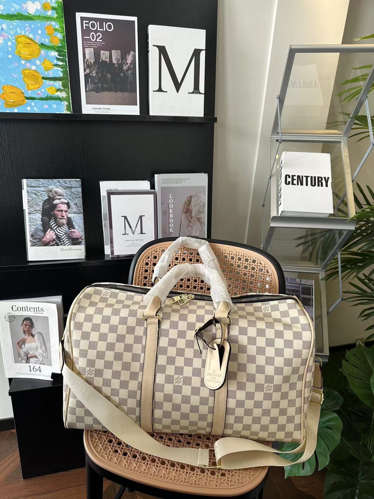 Louis Vuitton handbags (duffle bag, weekender)