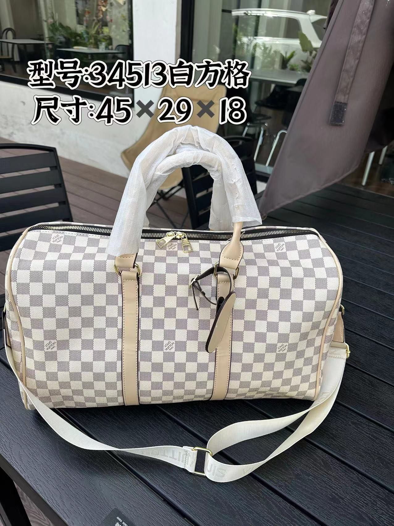 Louis Vuitton handbags (duffle bag, weekender)