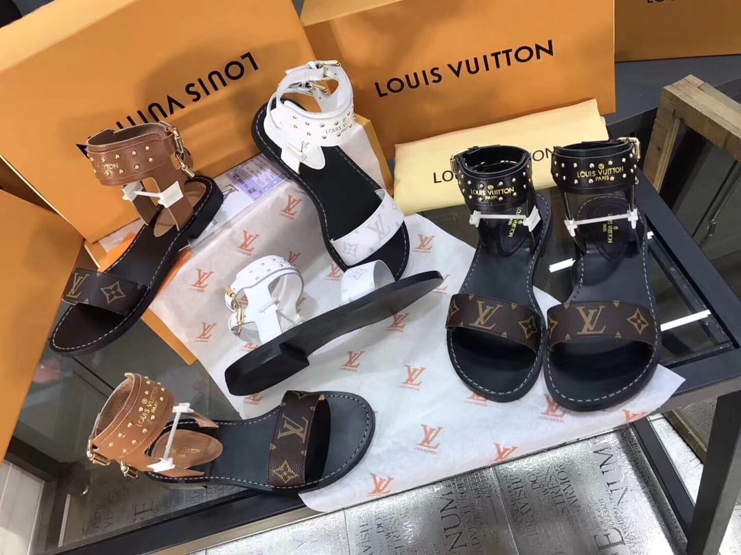 Louis Vuitton Nomad Sandals For Sale