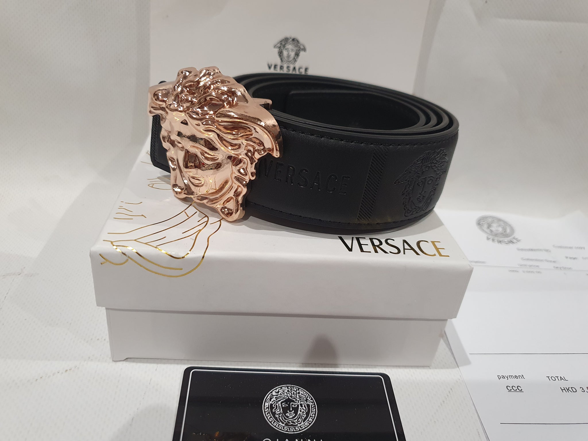 Versace Belts Merit Trends